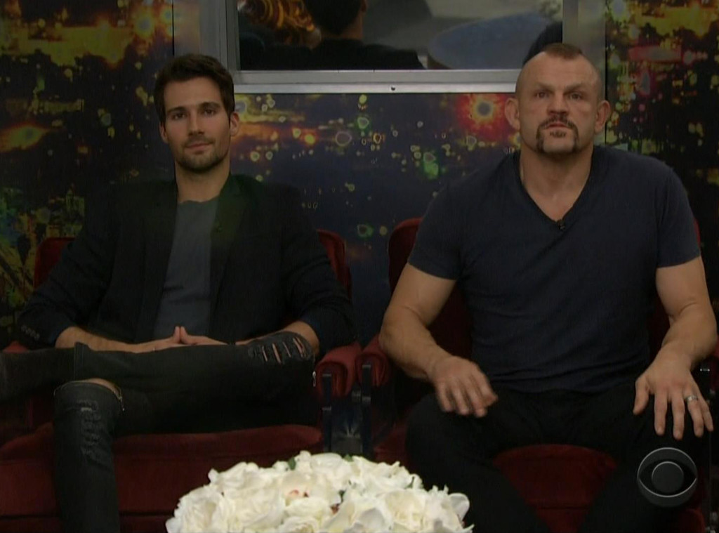 Chuck Liddell, James Maslow, Big Brother Chuck Liddell, James Maslow, Big Brother
